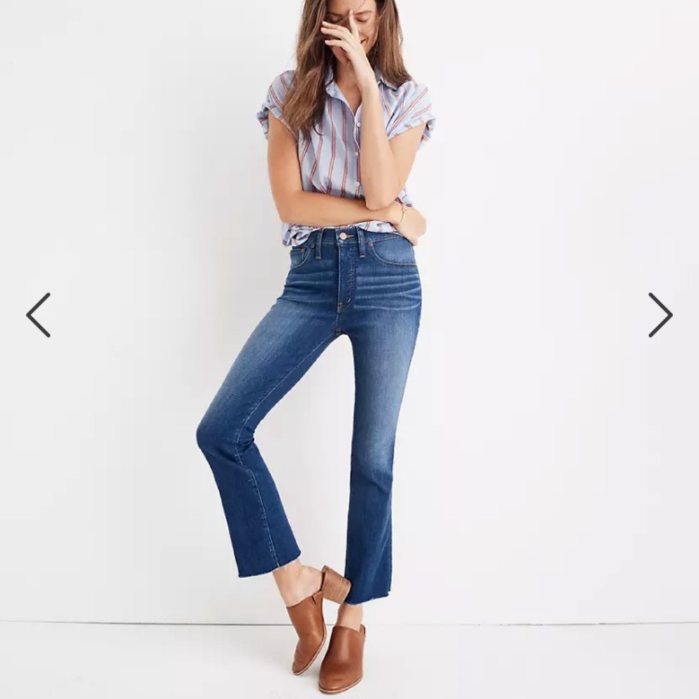 Madewell Cali Demi-Boot Jeans in Marco Wash